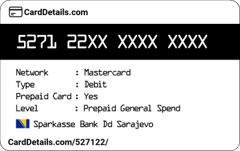 Card Details: 527122