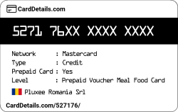 Card Details: 527176