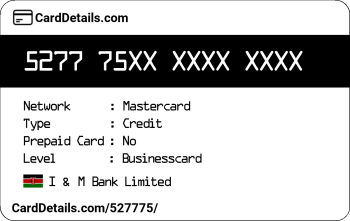 Card Details: 527775