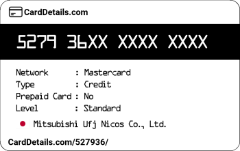 Card Details: 527936
