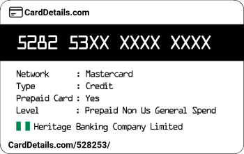 Card Details: 528253