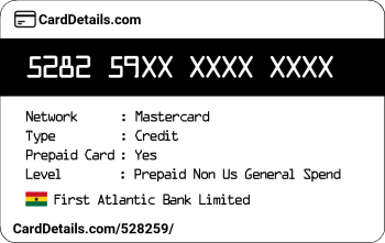 Card Details: 528259