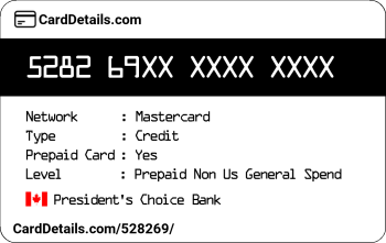 Card Details: 528269