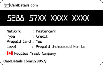 Card Details: 528857
