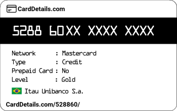 Card Details: 528860