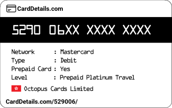 Card Details: 529006