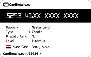 Card Details: 529341