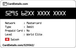 Card Details: 529562
