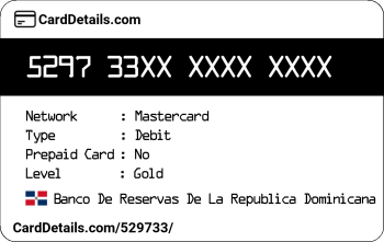 Card Details: 529733