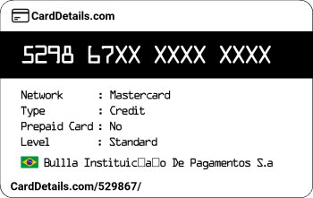 Card Details: 529867