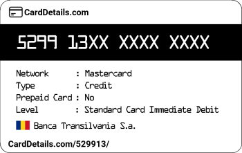 Card Details: 529913