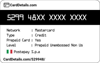 Card Details: 529948