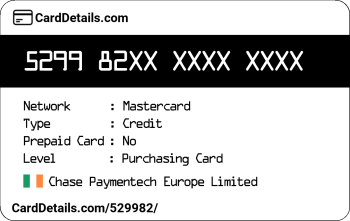 Card Details: 529982
