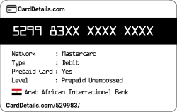 Card Details: 529983