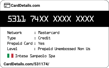 Card Details: 531174
