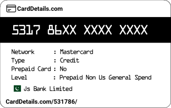 Card Details: 531786