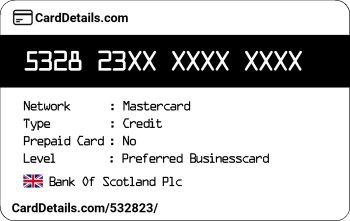 Card Details: 532823