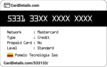 Card Details: 533133