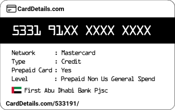 Card Details: 533191