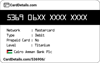 Card Details: 536906