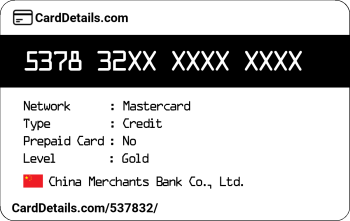 Card Details: 537832