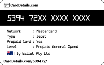 Card Details: 539472