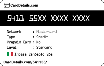 Card Details: 541155