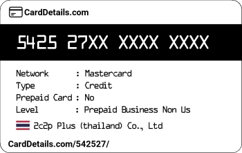 Card Details: 542527