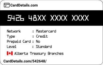Card Details: 542648