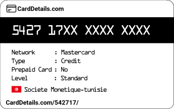 Card Details: 542717