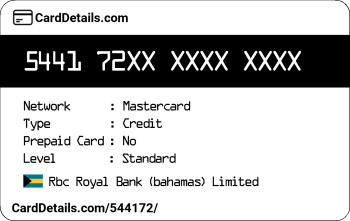 Card Details: 544172