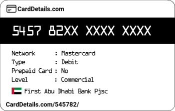 Card Details: 545782