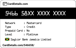 Card Details: 546658