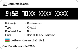 Card Details: 548290