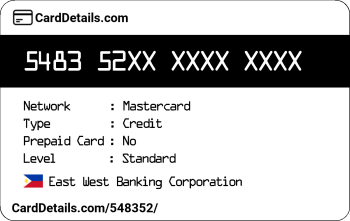 Card Details: 548352