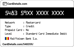 Card Details: 548359