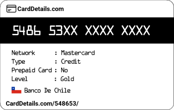 Card Details: 548653
