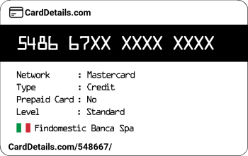 Card Details: 548667