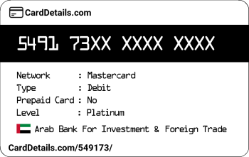 Card Details: 549173