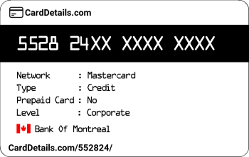 Card Details: 552824