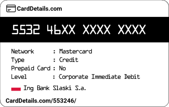 Card Details: 553246