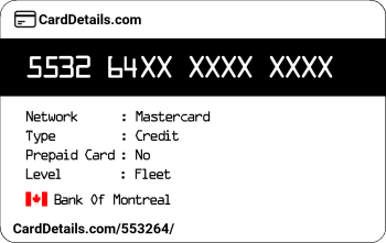 Card Details: 553264