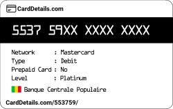 Card Details: 553759