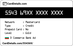 Card Details: 554369