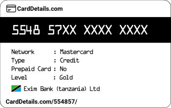 Card Details: 554857