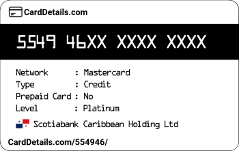 Card Details: 554946