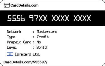 Card Details: 555697