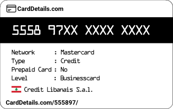 Card Details: 555897