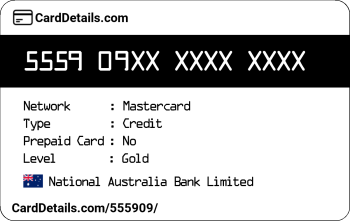 Card Details: 555909
