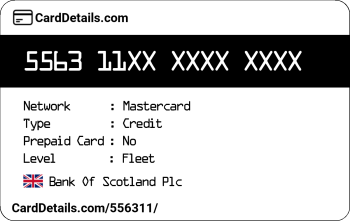 Card Details: 556311